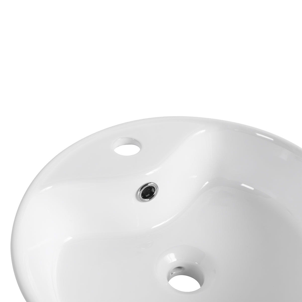 Ceramic Rotundity Above Counter