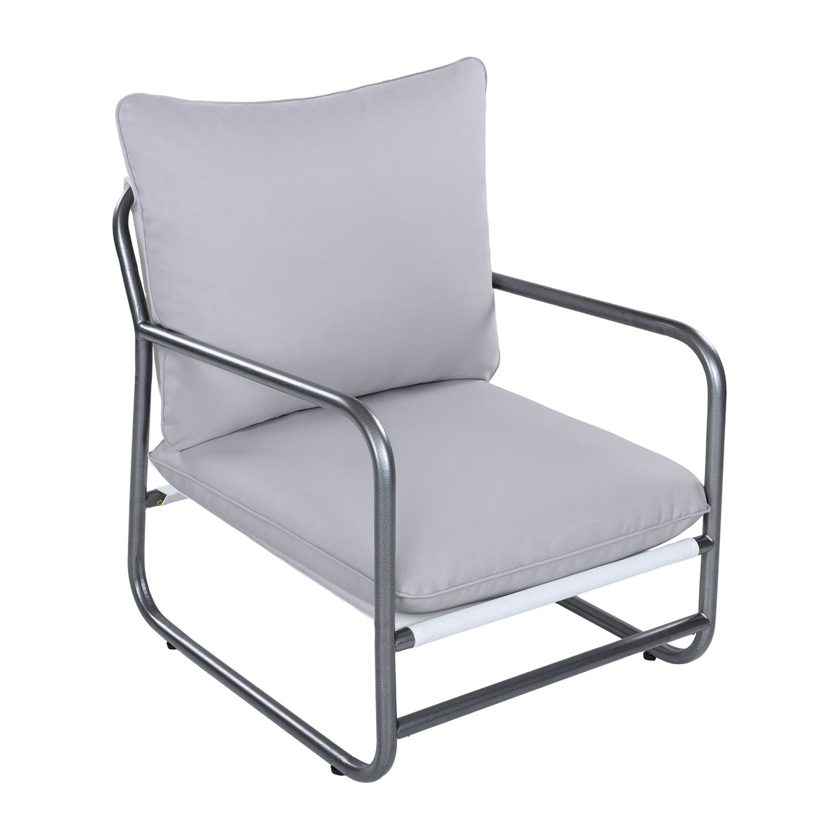 Outdoor Aluminum Frame Patio Armchair