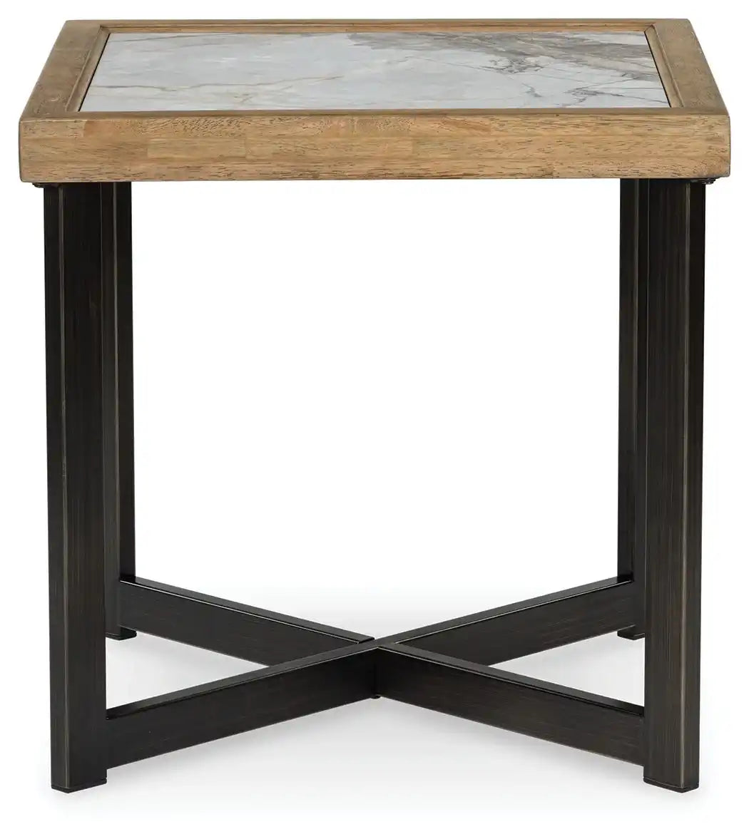Montia - Square End Table - Multi - Best Buy Furniture