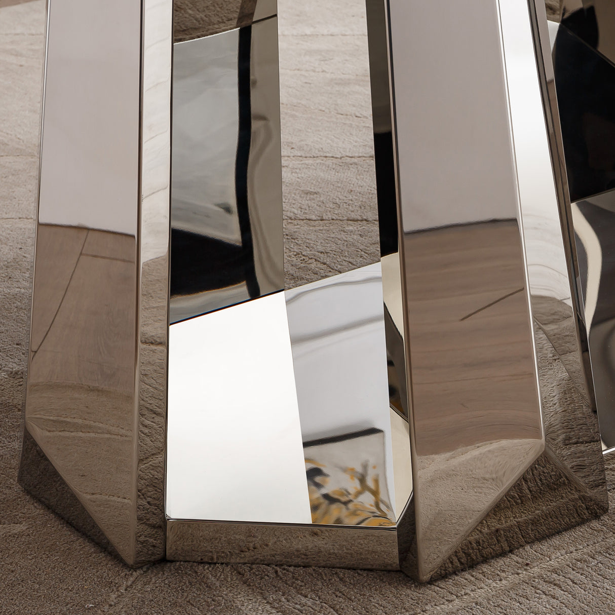 Marble Dining Table for 6 People