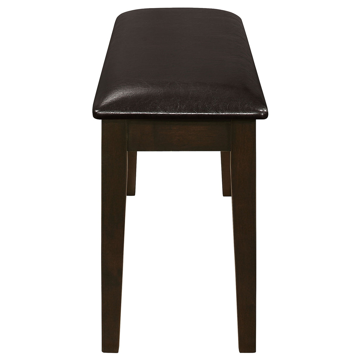 Arvin - 5 Piece Dining Set With Rectangular Table And Bench With Seats - Cappuccino