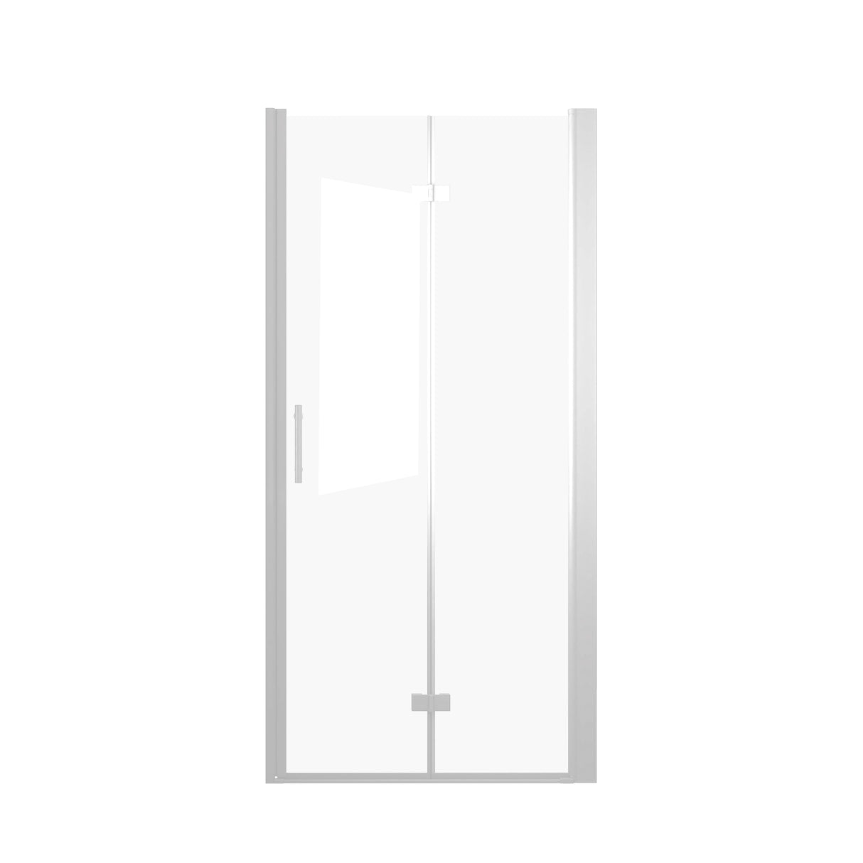 31-30"x 72" Bifold Shower Door, 1/4" (6mm) Tempered Glass