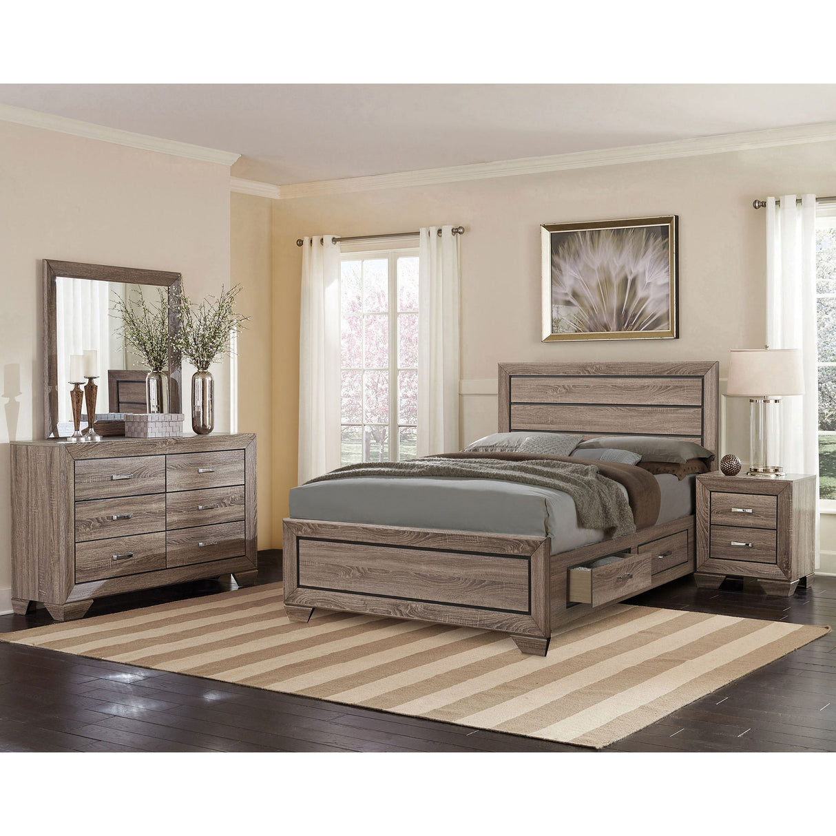 Oatfield - Panel Bed
