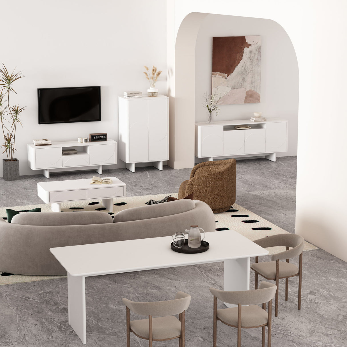 Ella - Coffee Table With 2 Full Extension Drawers