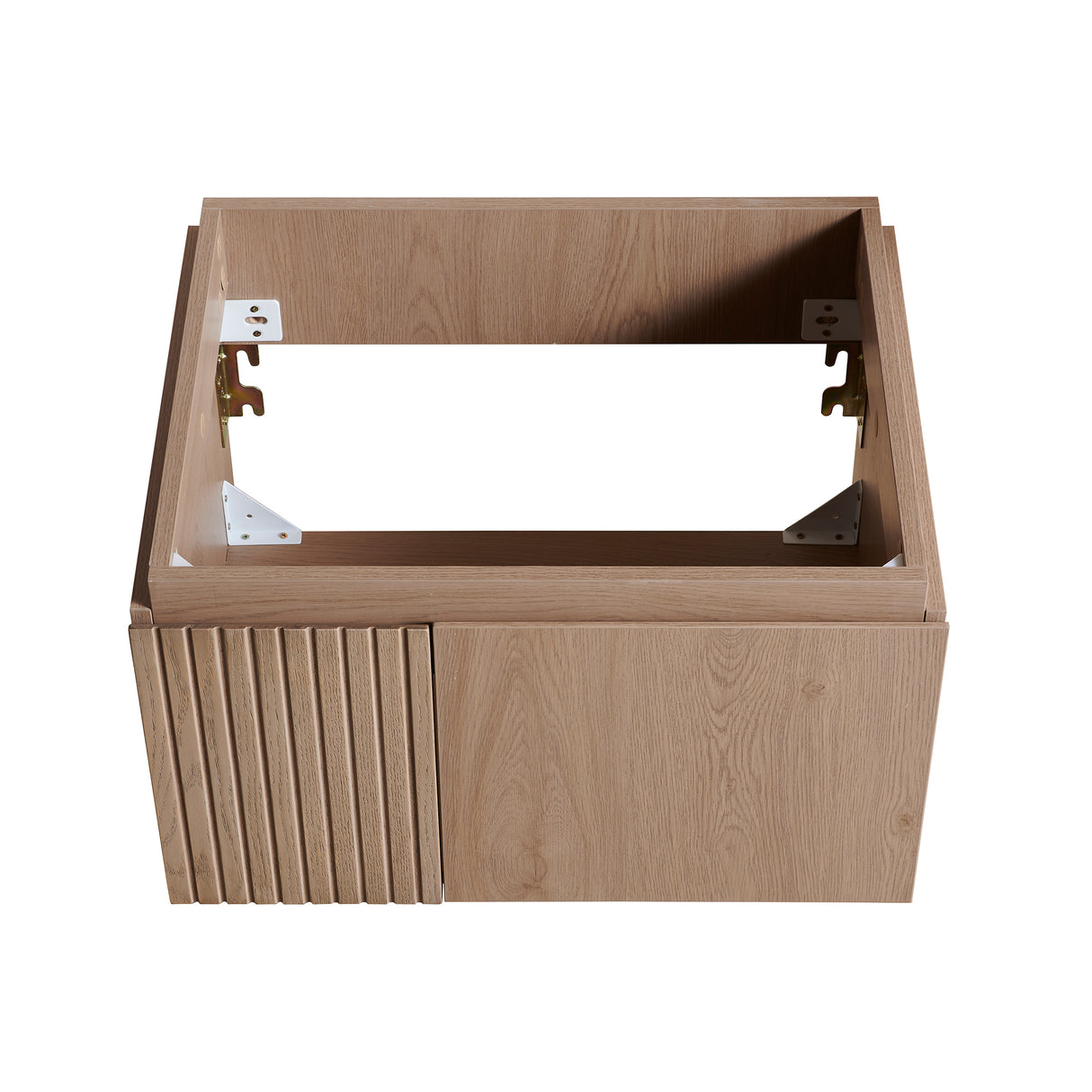 24" MURI Heidelberg Woodgrain Plywood Cabinet with 2 Doors