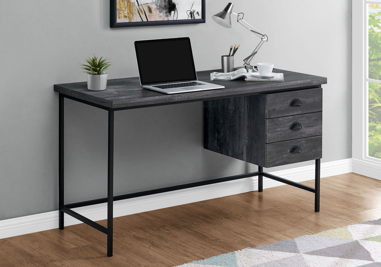 Computer Desk For Home Office, Laptop, 3 Storage Drawers, Contemporary & Moder - Best Buy Furniture