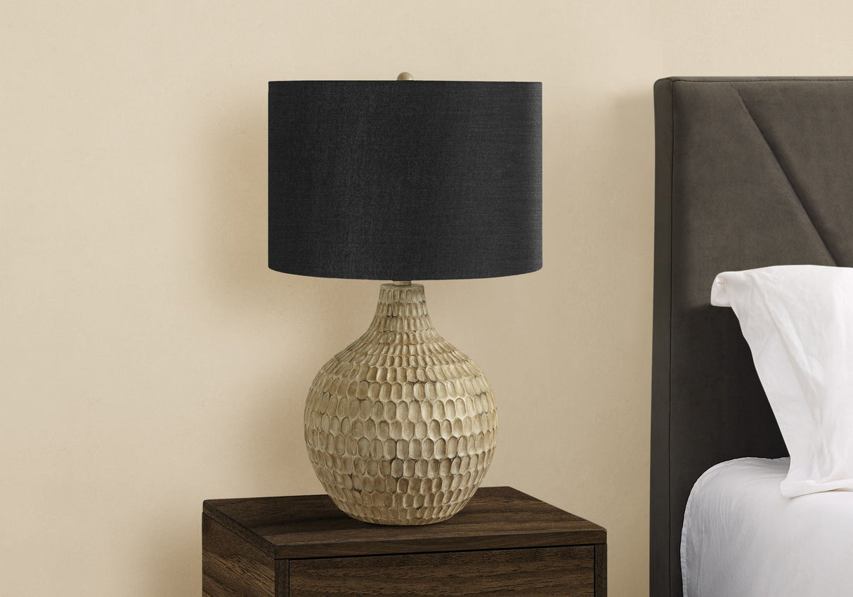 Lighting, Table Lamp, Resin, Contemporary - Brown - Best Buy Furniture