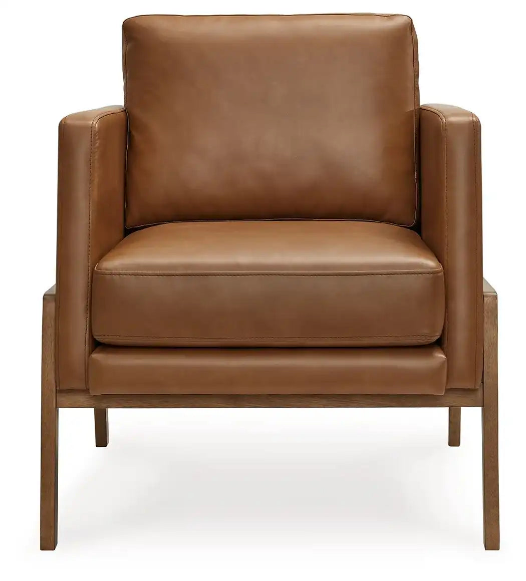 Numund - Accent Chair - Caramel - Best Buy Furniture