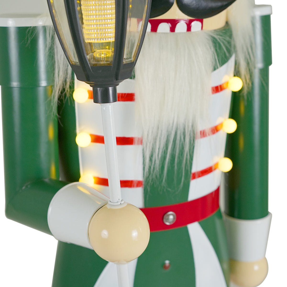 Classic Iron Nutcracker for Holiday Decor