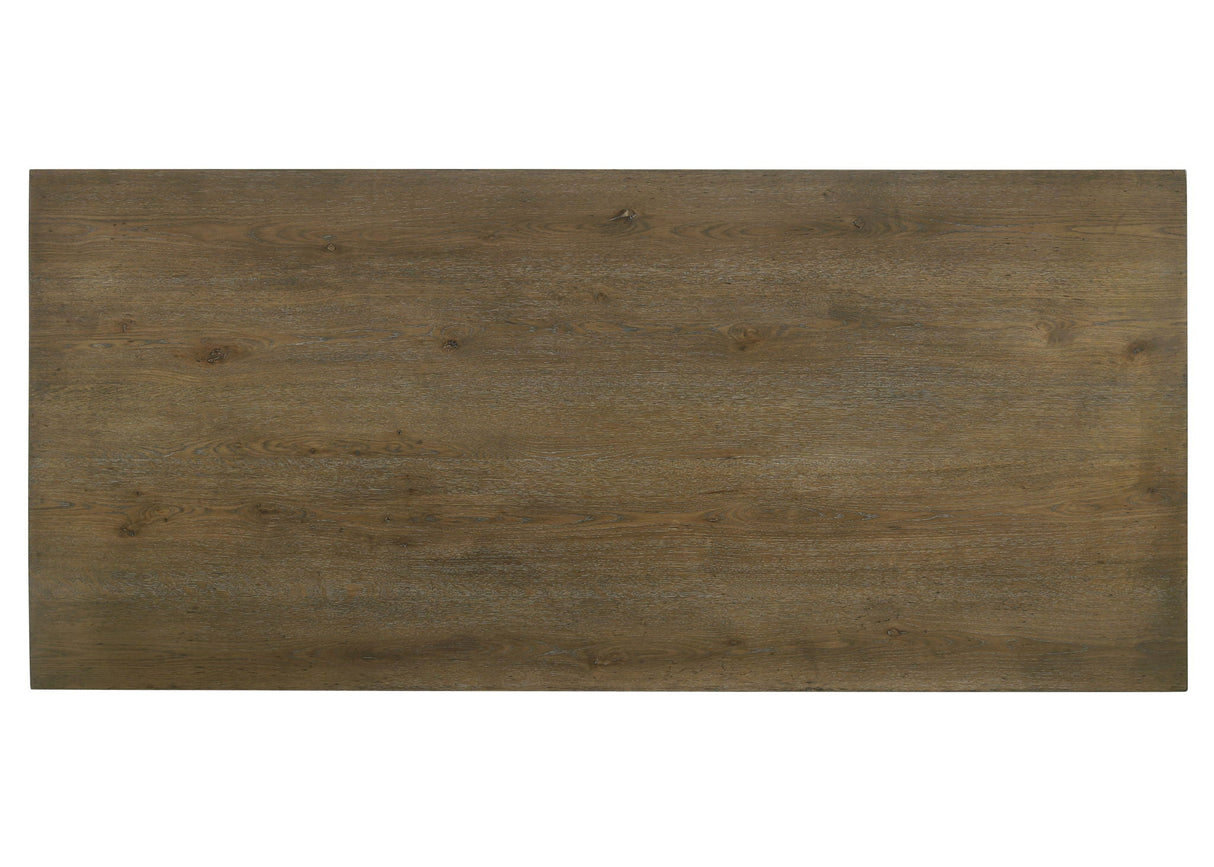Parfield - Weathered Dining Table - Oak - Best Buy Furniture