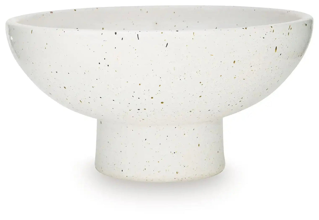 Dallinworth - Bowl - White / Black - Best Buy Furniture