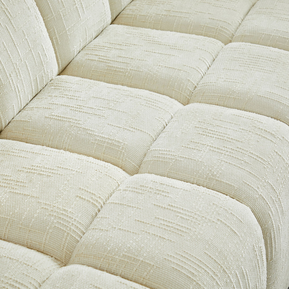 Modern Sofa With Piano Key Backrest