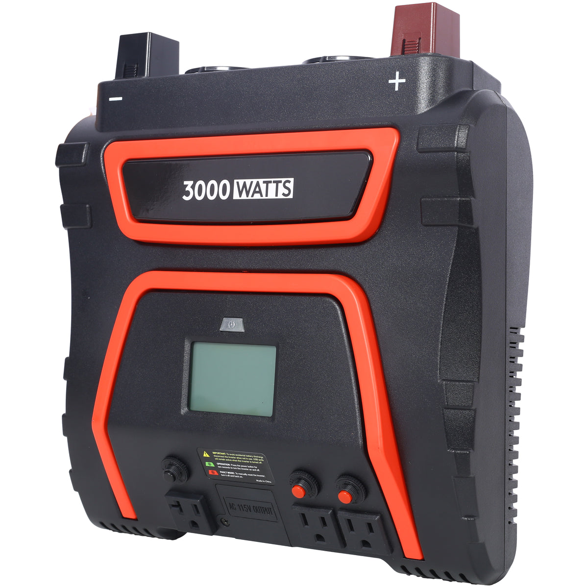 3000 Watt Power Inverter with LED Display - Modified Sine Wave