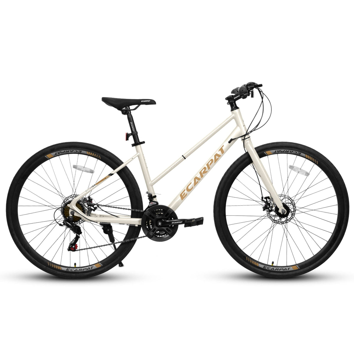 ECARPAT SPORT A28250 Road Bike with Aluminum Alloy Wheels and 21-Speed Gear System