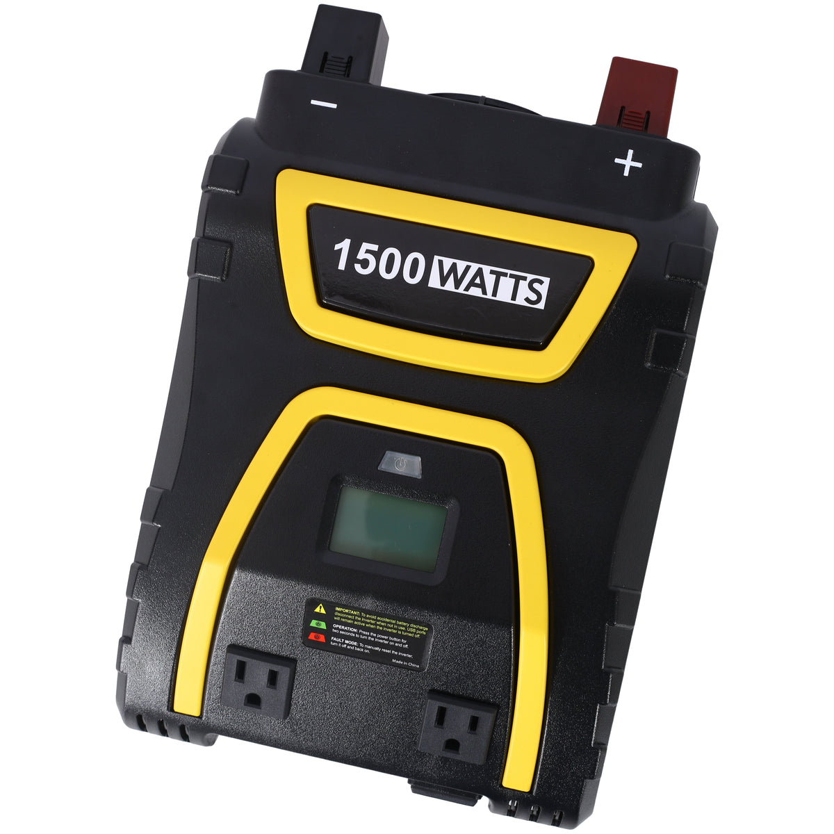 1500 Watts Power Inverter with LCD Display - Portable AC Power Solution