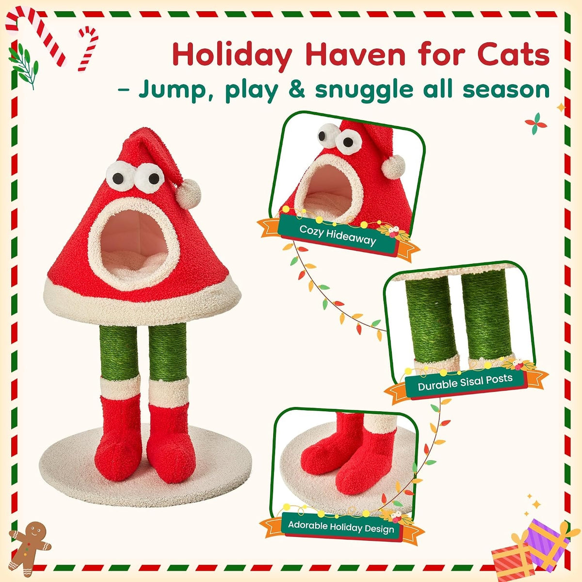 Cat Tree Tower for Indoor Cats