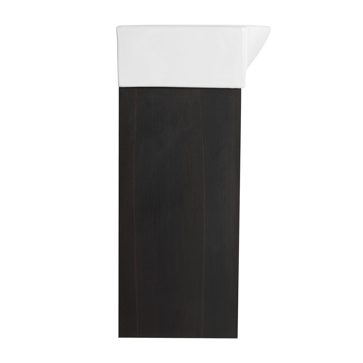Modern Bathroom Vanity With Ceramic Basin, Wall Mounted Floating Sink Combo, Storage Cabinet