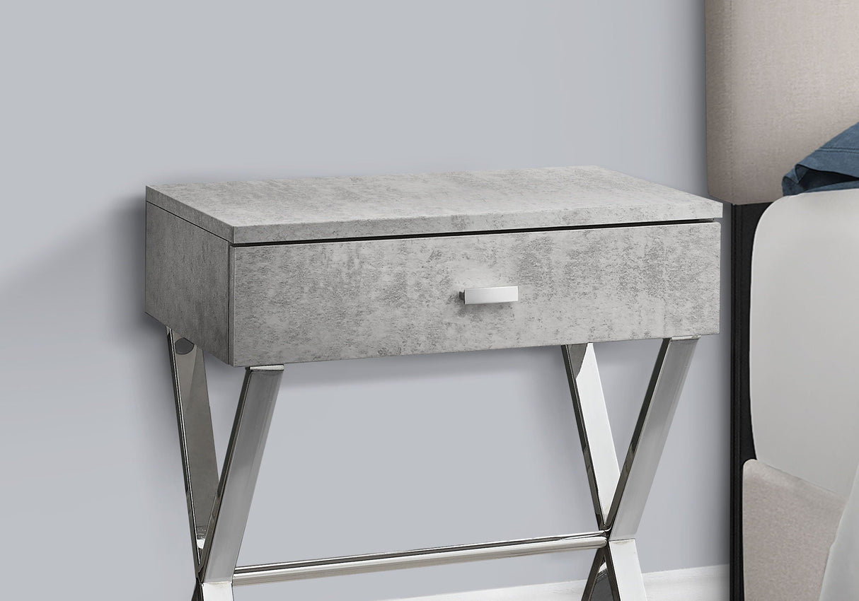 Accent Side X Table, Storage Drawer, Contemporary & Modern - Best Buy Furniture