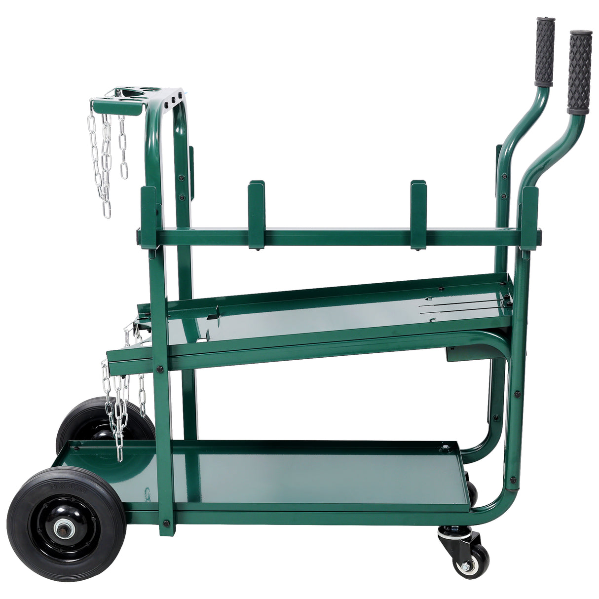 Heavy Duty 2-Tier Rolling Welding Cart