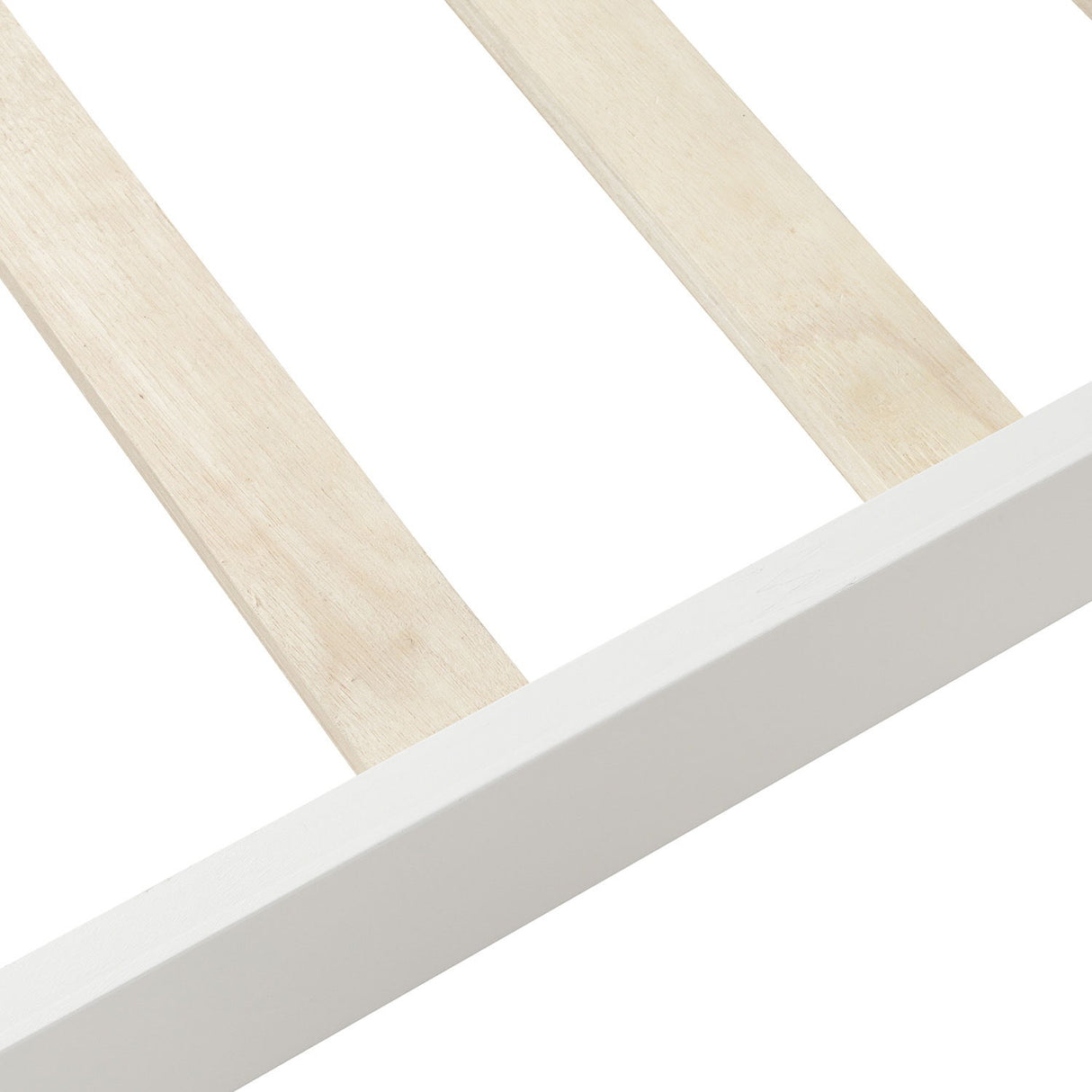Platform Bed Frame Mattress Foundation Sleigh Bed With Headboard / Footboard / Wood Slat Suppor