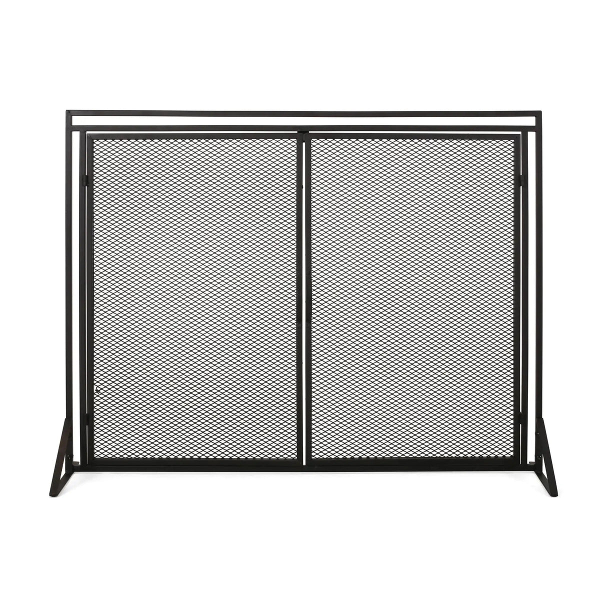Samantha - Iron Fireplace Screen 2 Door Design - Best Buy Furniture