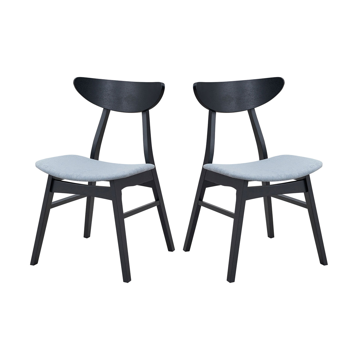 Modern Dining Table Set of 7: 1 Table + 6 Chairs