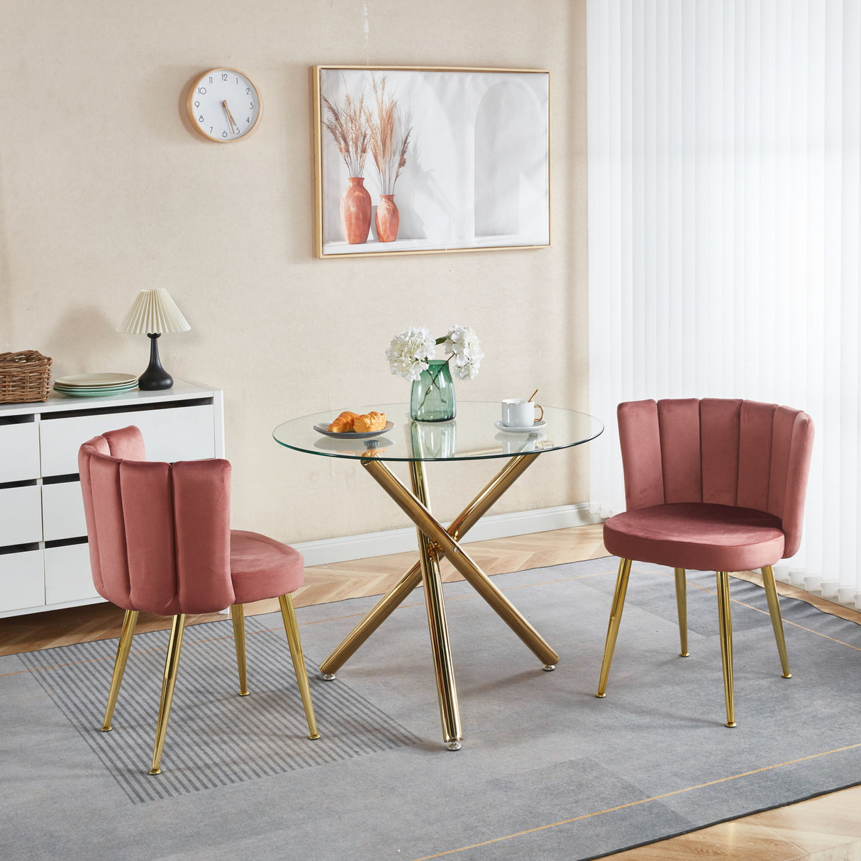 Ergonomic Dining Chair (Set of 2)