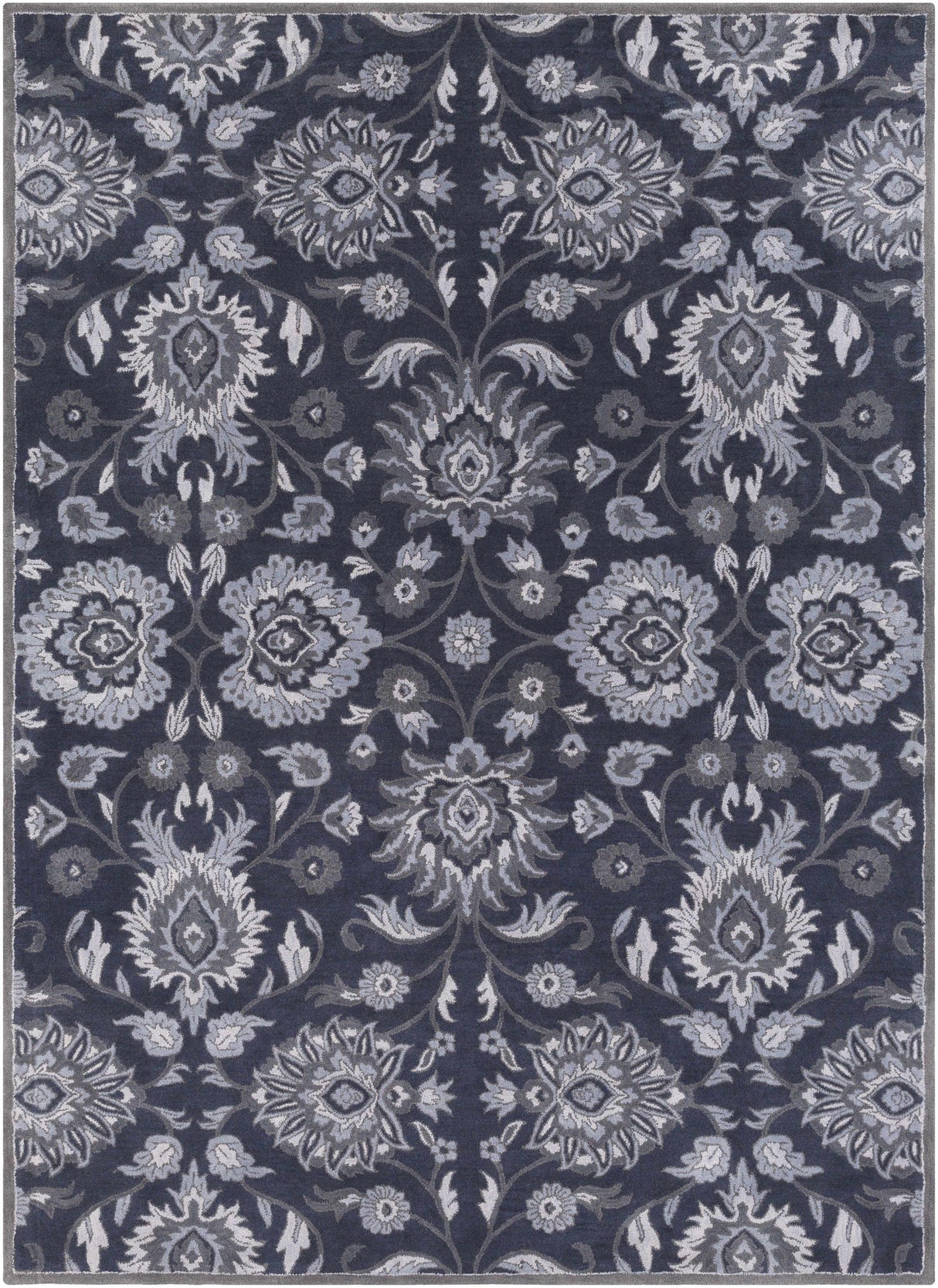 Conesus Hand Tufted Blue 1191 Area Rug - Clearance