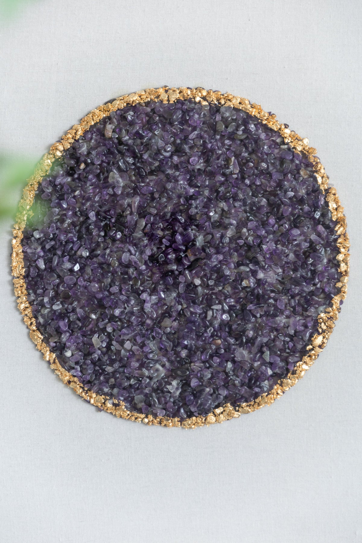 EVERGREEN DECOR Elegant Shadow Box Duo Wall Art with Purple Amethyst Crystals - view 13