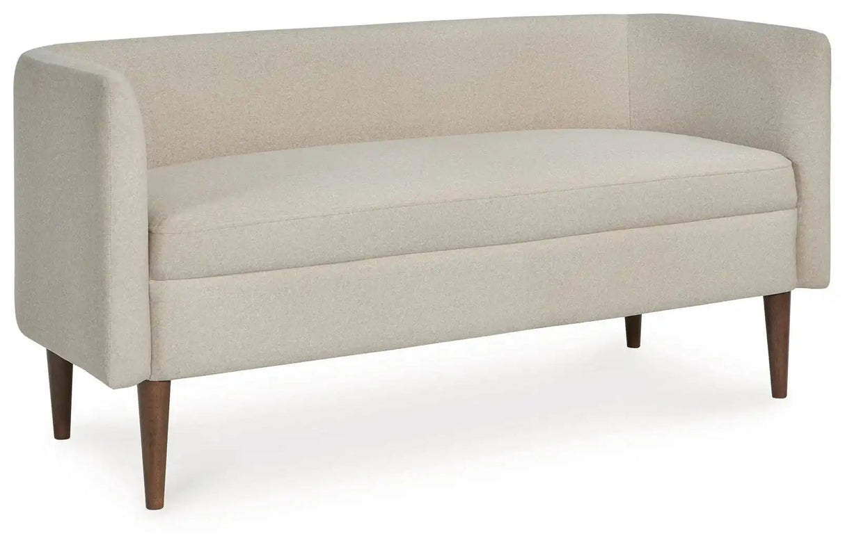 Wainner - Accent Bench - Beige - Best Buy Furniture