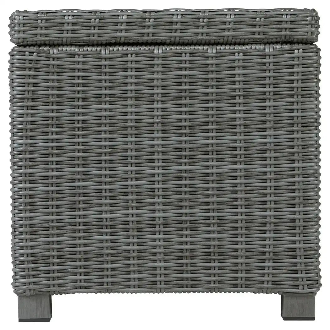 Elite Park - Square End Table - Gray - Best Buy Furniture
