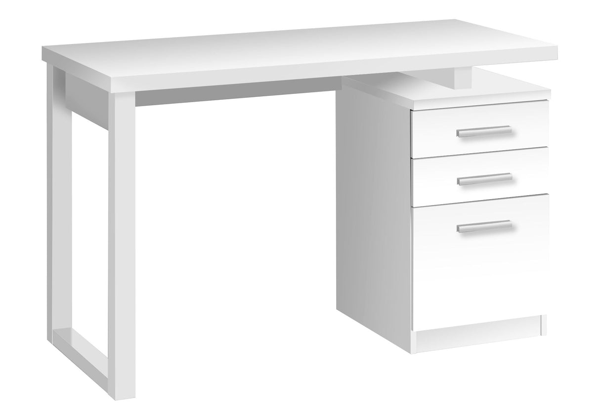 Computer Desk For Home Office Laptop, Left, Right Set - Up, Storage Drawers - Best Buy Furniture