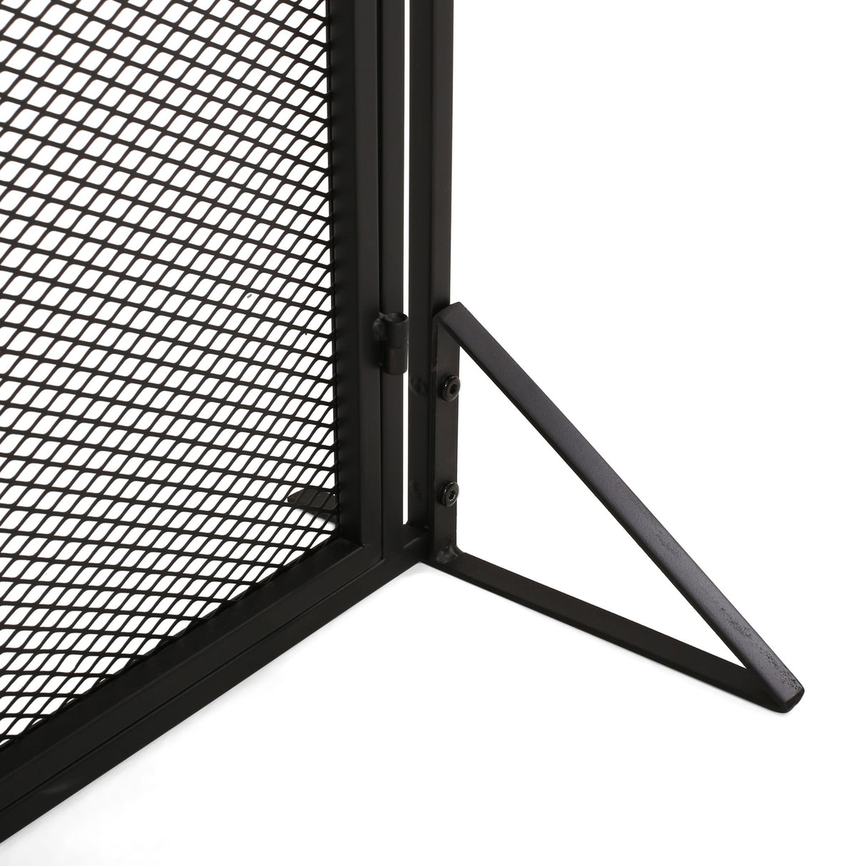 Samantha - Iron Fireplace Screen 2 Door Design