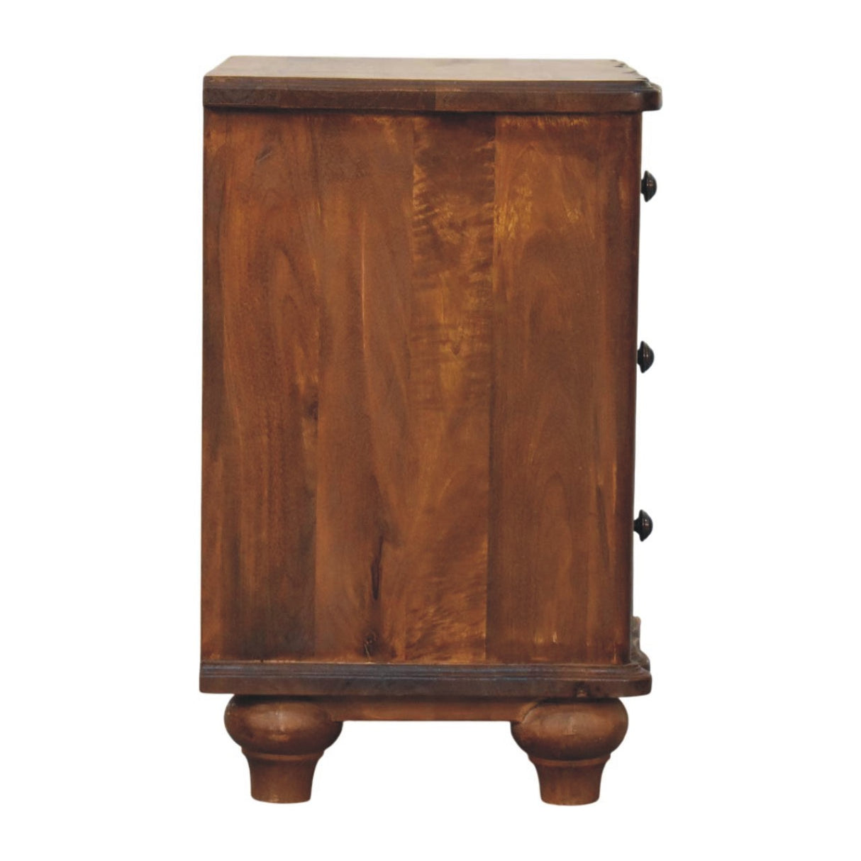 Solid Wood Lume Panel Bedside Table