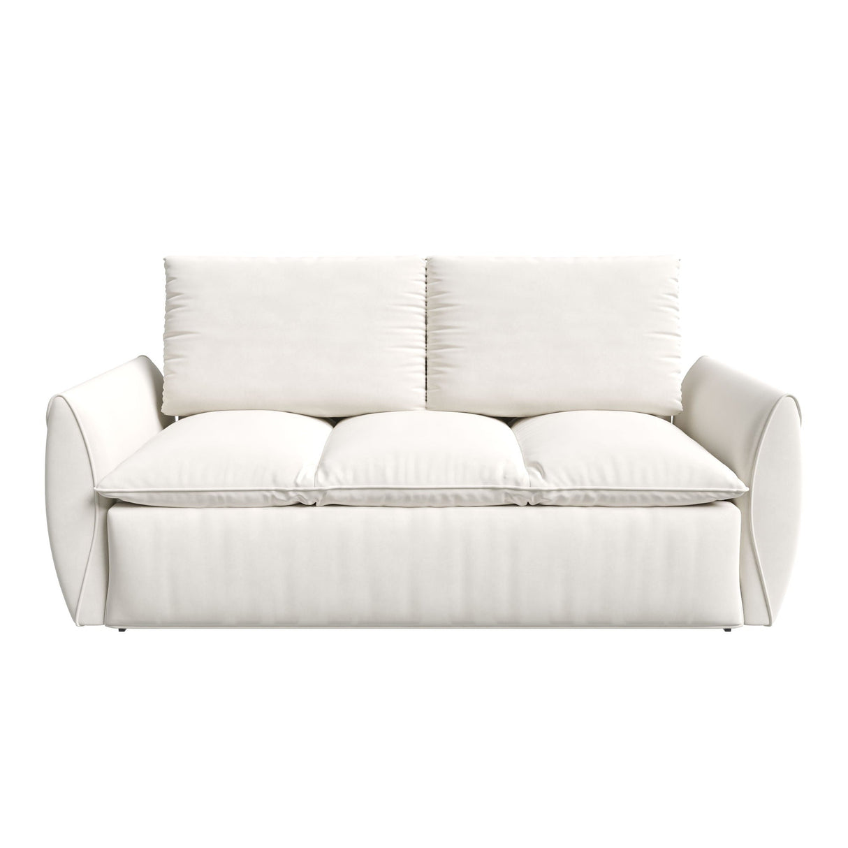 Pull Out Sofa Bed, 3 Seat Convertible Sleeper Sofa With 2 In 1 Pillow And Blanket Set