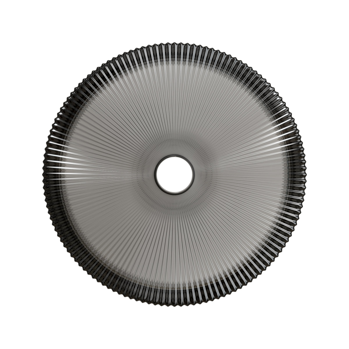 Sonny 14'' Bathroom Round Crystal Glass Sink without Faucet