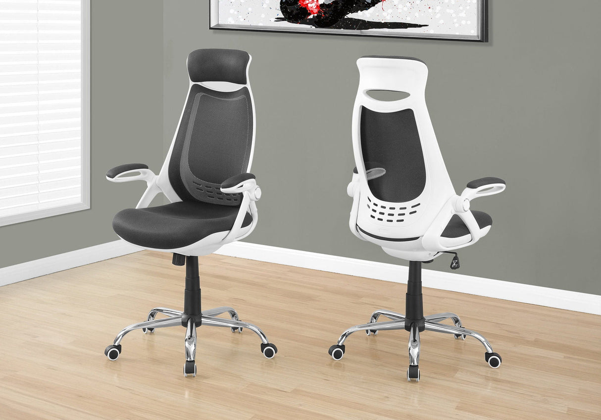 Office Chair, Adjustable Height, Swivel, Ergonomic, Armrests, Contemporary & Modern - Best Buy Furniture