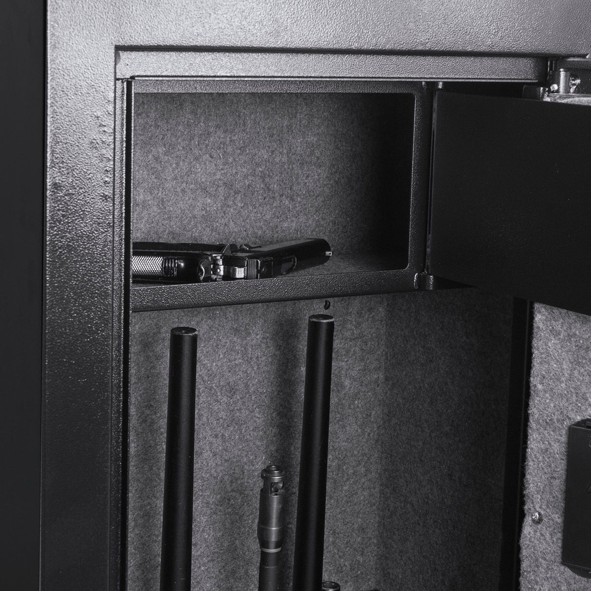 7.87 Cubic Ft Keypad Rifle Safe - Black