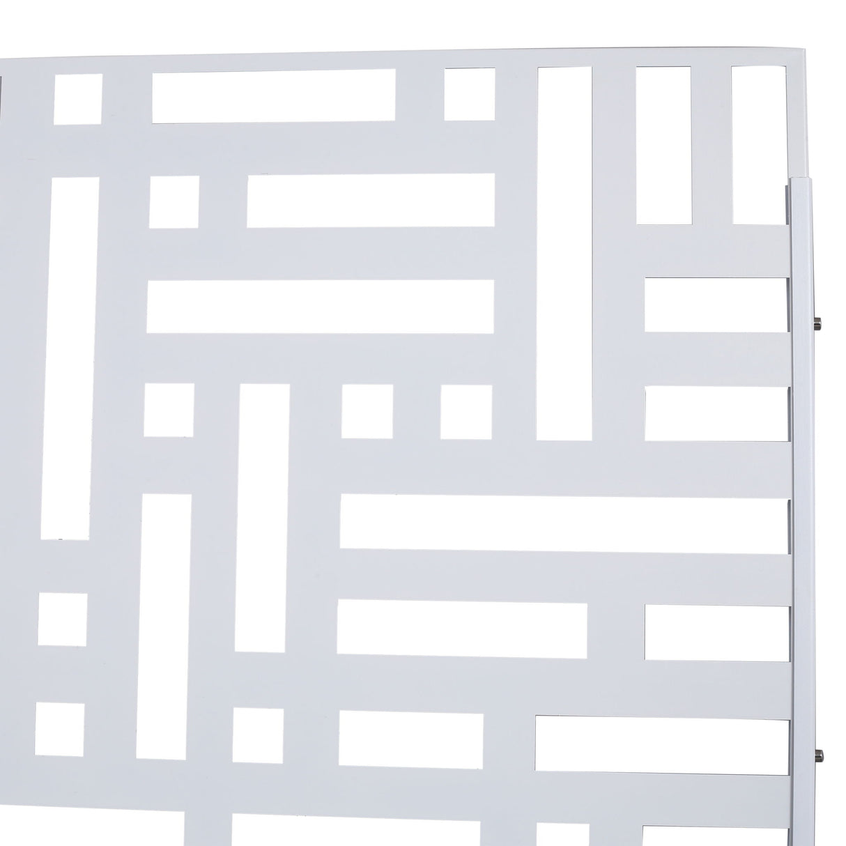 Decorative Freestanding Metal Privacy Screen For Indoor & Outdoor Use