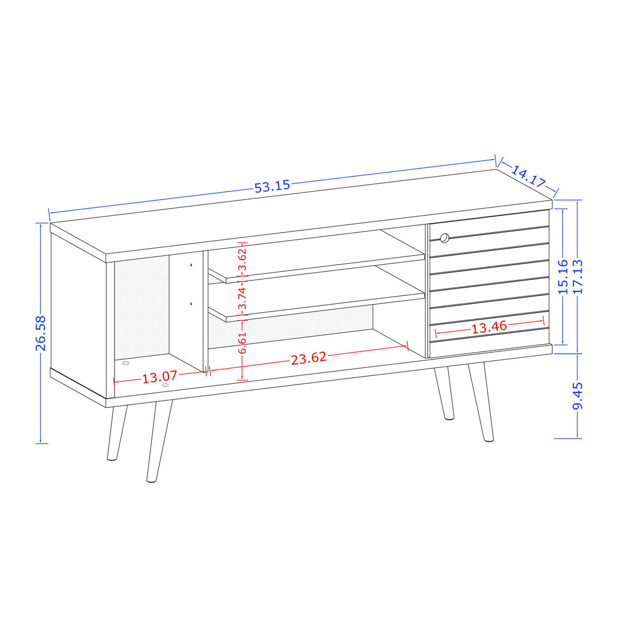 Liberty - Smart Storage Design TV Stand