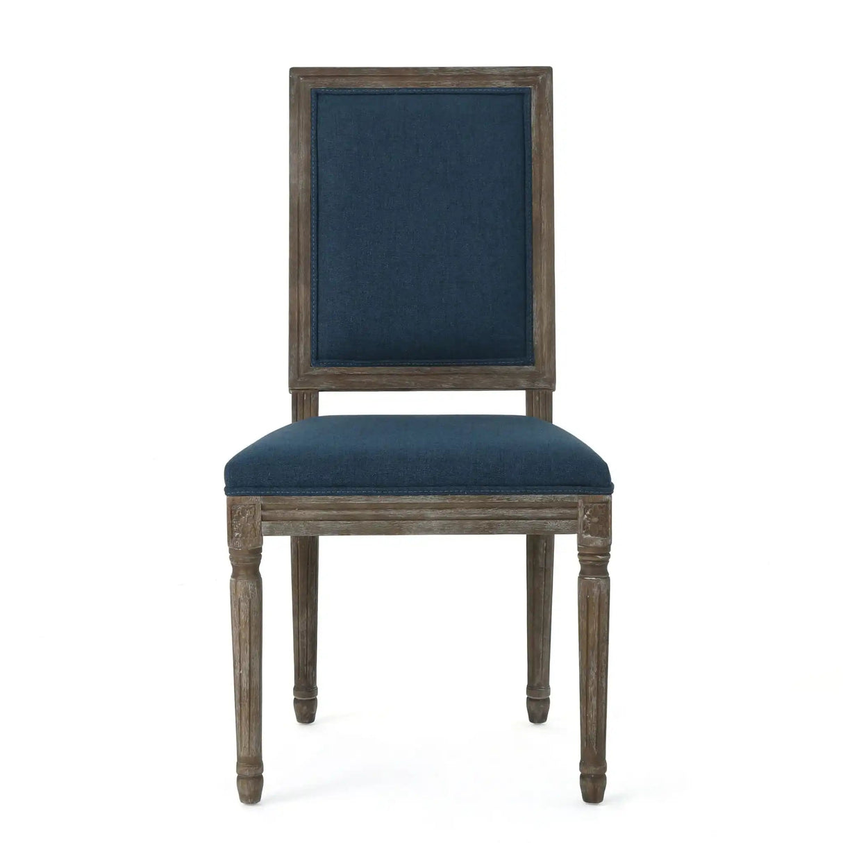 Traditional Style Dining Chair Set With Fabric Upholstery - Best Buy Furniture
