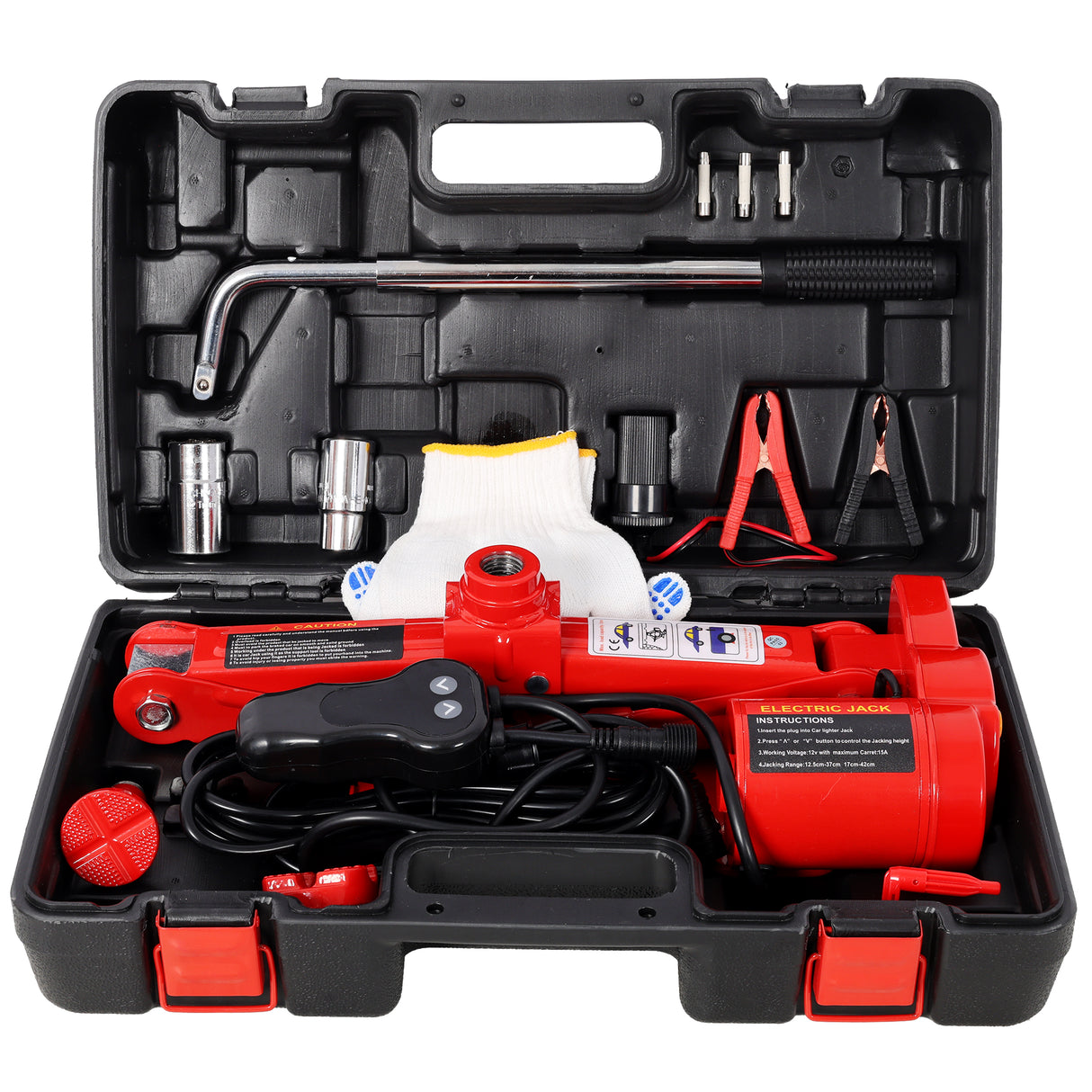 3Ton 12V Electric Car Scissor Jack Kit