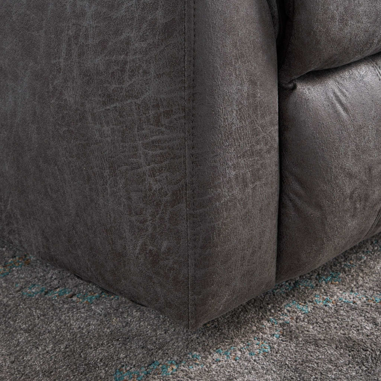 Contemporary Glider Recliner With Swivel Function - Best Buy Furniture