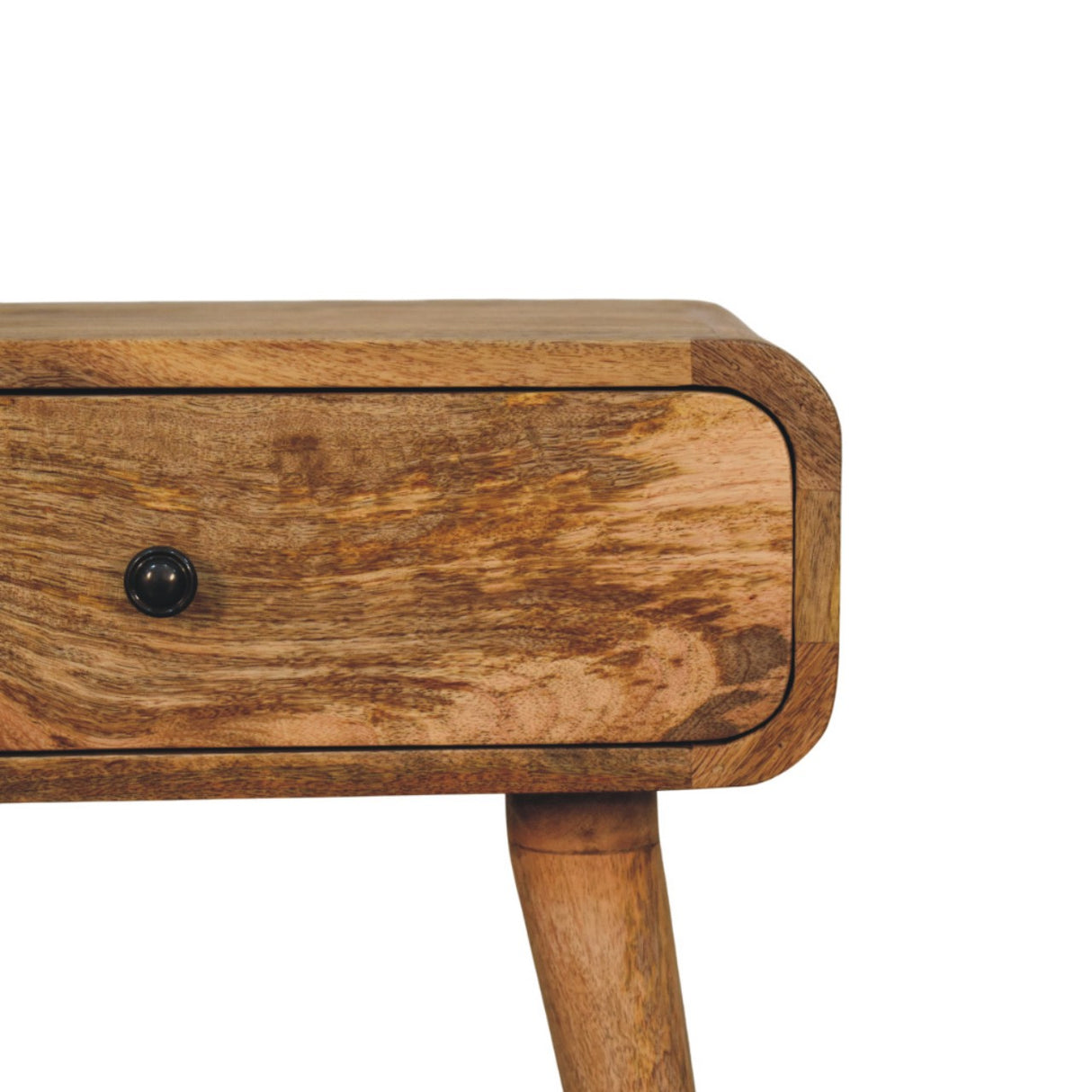Solid Wood Avora Nightstand with 1-Drawer, Oak-ish