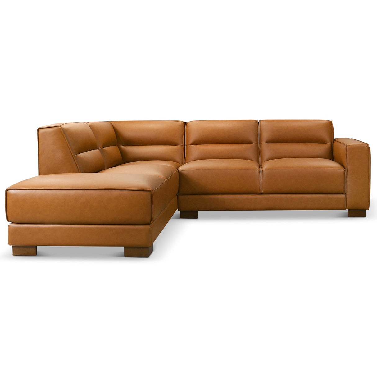 Muncie L-Shaped Sofa with Plush Cushions