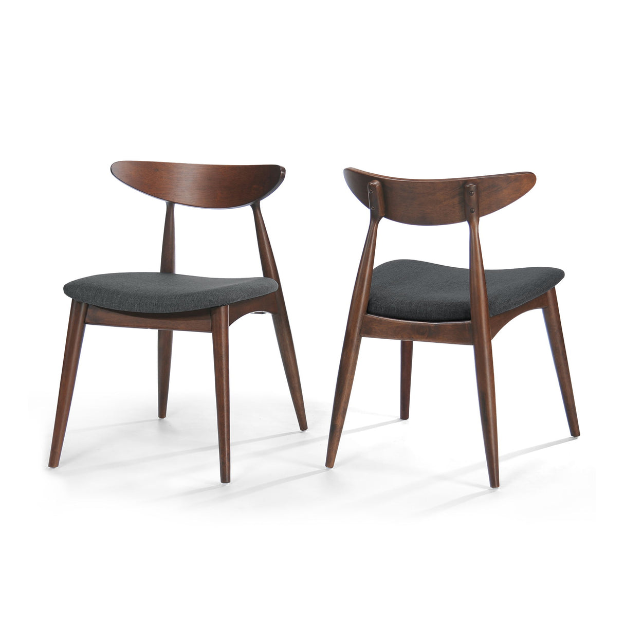 5 Piece Dining Set With Ergonomic Chairs