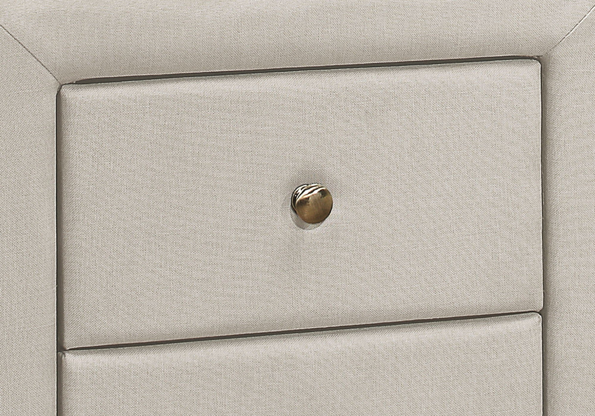 Nightstand, Storage Drawer Versatile Use, Upholstered, Transitional - Best Buy Furniture