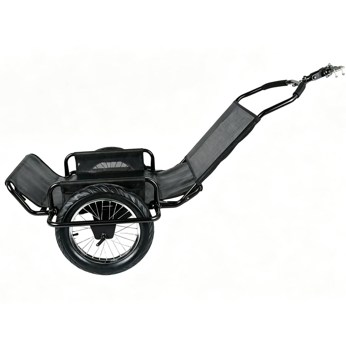 Heavy-Duty Bike Cargo Trailer with Steel Frame – 320 lb Load Capacity