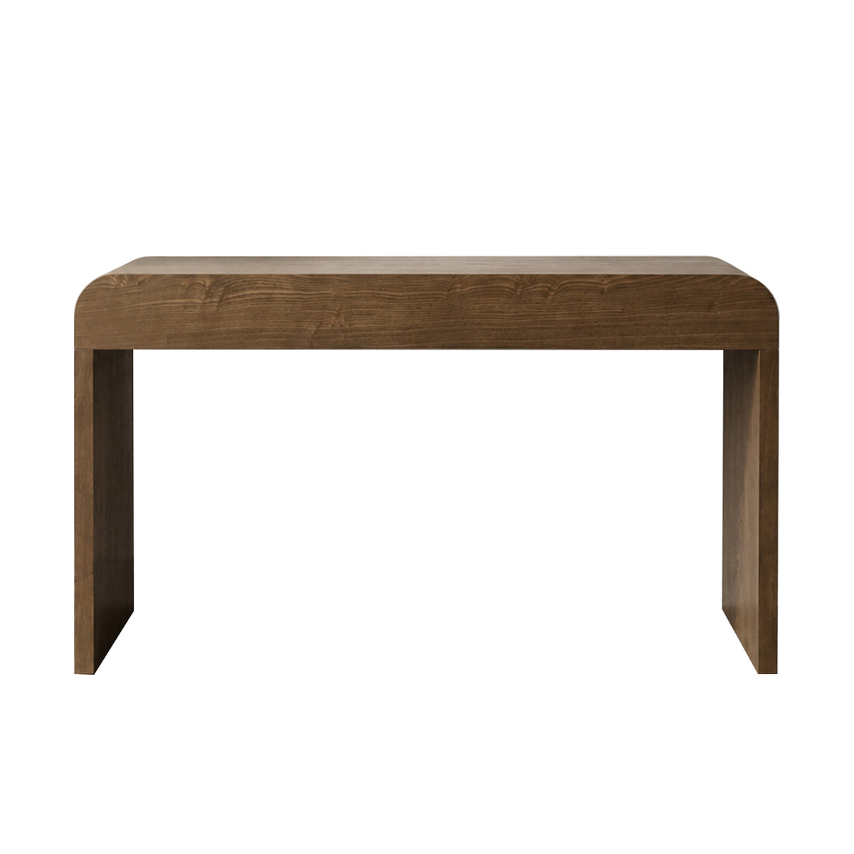 Dark Table with 3-Drawer Storage