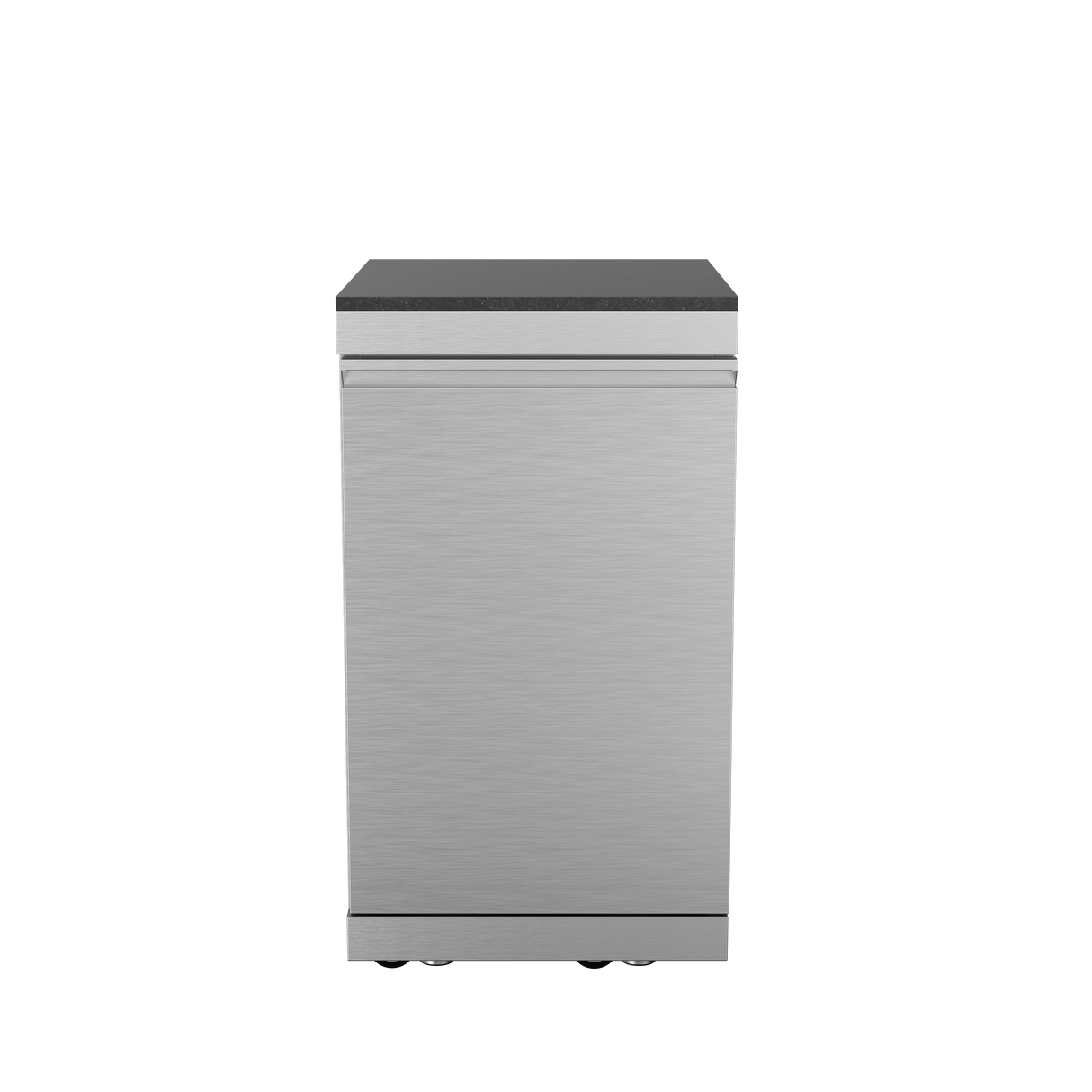Storage Cabinet Stainless Steel Outdoor Kitchen Islands Right Open